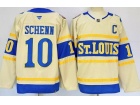 Fanatics St.Louis Blues #10 Brayden Schenn Cream 2025 Winter Classic Jersey