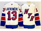 Fanatics New York Rangers #13 Alexis Lafreniere White Stadium Series Jersey