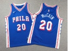 Youth Philadelphia 76ers #20 Jared McCain Blue Jersey