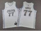 Youth Dallas Mavericks #77 Luka Doncic White 2024-25 City Jersey