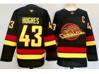 Fanatics Vancouver Canucks #43 Quinn Hughes Black Jersey