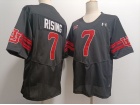 Utah Utes #7 Cameron Rising Black Jersey