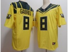 Oregon Ducks #8 Dillon Gabriel Yellow Vapor F.U.S.E Limited Jersey