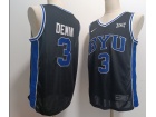 BYU Cougars #3 Egor Demin Black Jersey