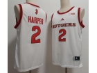 Rutgers Scarlet Knights #2 Dylan Harper White Jersey