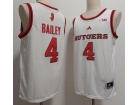 Rutgers Scarlet Knights #4 Ace Bailey White Jersey