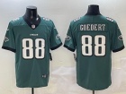 Philadelphia Eagles #88 Dallas Goedert Green Vapor Limited Jersey