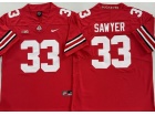 Ohio State Buckeyes #33 Jack Sawyer Red Vapor Limited Jersey