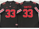 Ohio State Buckeyes #33 Jack Sawyer Balck Vapor Limited Jersey