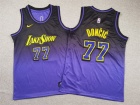 Youth Los Angeles Lakers #77 Luka Doncic Purple 2024-25 City Jersey