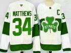 Fanatics Toronto Maple Leafs #34 Auston Matthews White St Pats Jersey