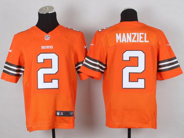 Cleveland-Browns-Johnny-Manziel-2-Orange-2014-Nike-Elite-Jerseys