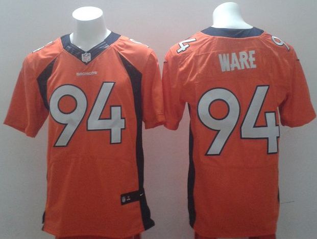 Denver-Broncos-94-DeMarcus-Ware-Orange-2014-Nike-Elite-Jerseys