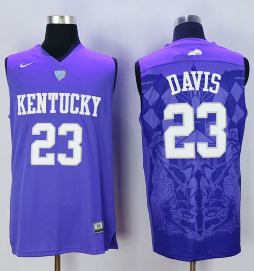 Kentucky-Wildcats-23-Anthony-Davis-Purple-NCAA-Jerseys