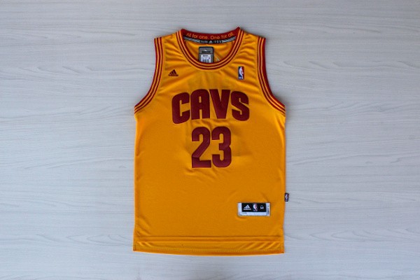 LeBron-James-Cleveland-Cavaliers-Yellow-Jerseys