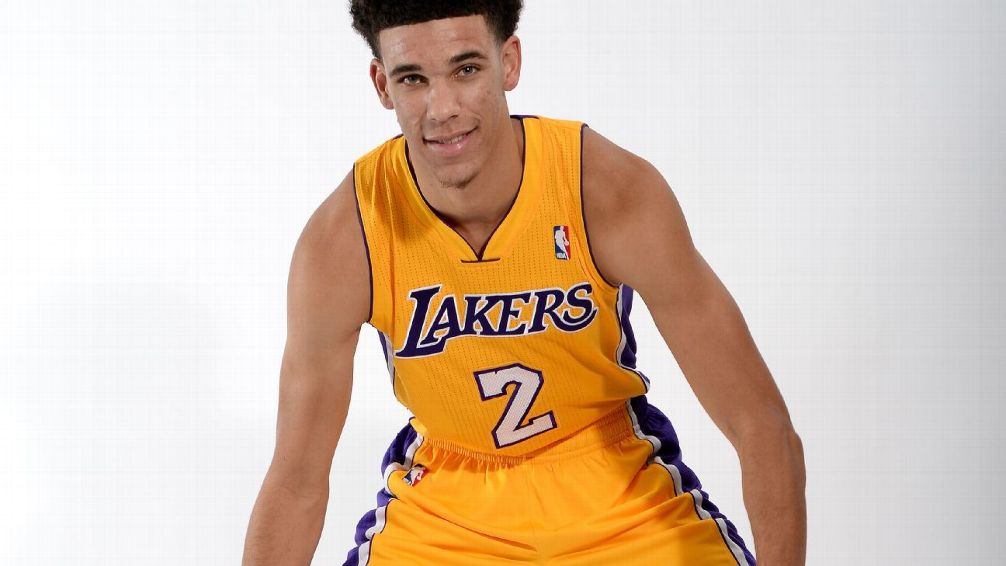 Los-Angeles-Lakers-2-Lonzo-Ball-Yellow-2017-NBA-Draft-Basketball-Jersey