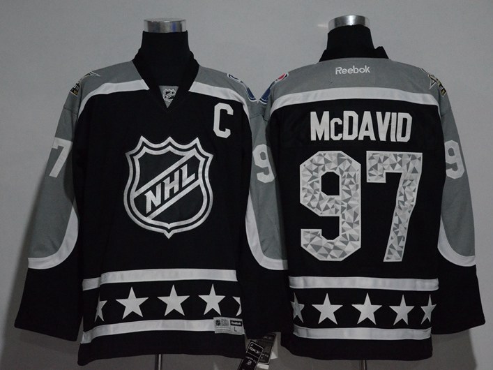 Mens-Edmonton-Oilers-97-Connor-McDavid-Black-2017-All-Star-Game-Hockey-Jerseys