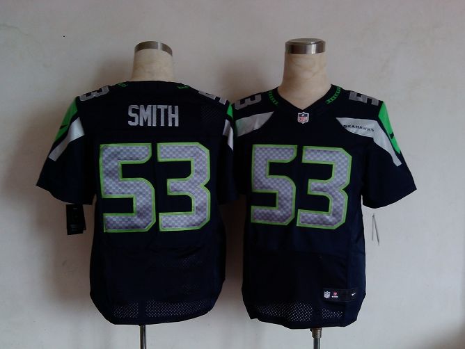 Nike-Seattle-Seahawks-53-Malcolm-Smith-Blue-Elite-Jerseys